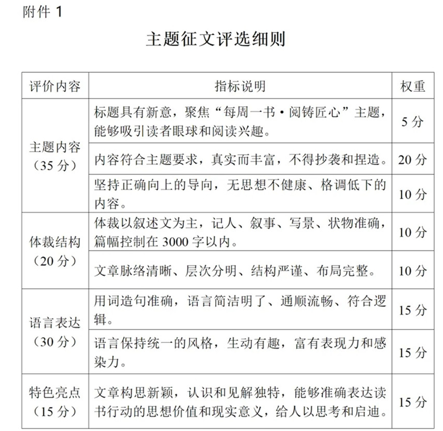 2024年天辰娱乐楚怡讀書活動方案